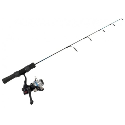 фото Зимняя удочка с катушкой rapala и намотанной леской sufix ice breaker ice combo 24"/61cm medium