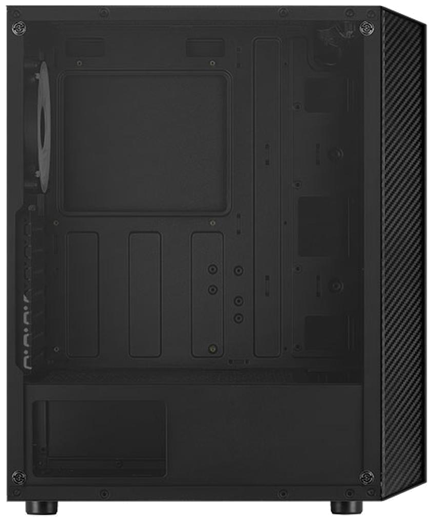 Корпус ATX AeroCool 4710562755923 черный, без БП, ATX, боковое окно из закаленного стекла, 2*USB 3.0, USB 2.0, audio - фото №8