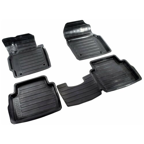 Коврики салона резиновые с бортиком Avtodriver для Mazda CX 5 с 2011-2017 г.