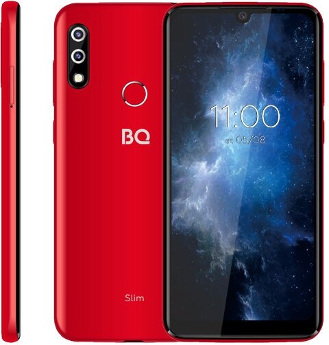 Смартфон BQ BQS-6061L Slim 2/16Gb красный