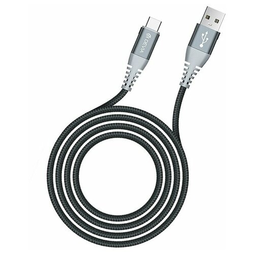 Кабель Devia Braid Series Cable Micro USB 1m - Silver