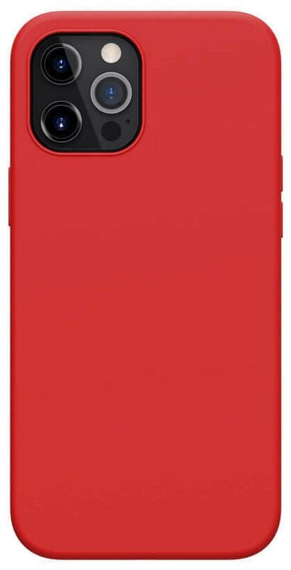 Накладка Nillkin Flex PURE Pro MagSafe Cover Case для iPhone 12 Pro Max красный