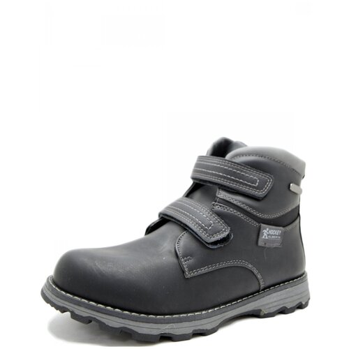 Ботинки зимние, натуральная кожа, на молнии, размер 35, черный