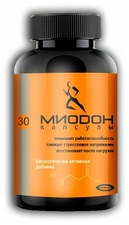 Биологически активная добавка к пище МИОДОН Спорт (капсулы в банке) №30