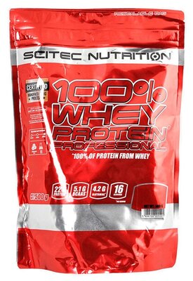 Сывороточный протеин 100% Whey Protein Professional Scitec Nutrition 500 г (Банан)