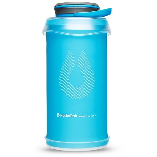 фото Бутылка для воды hydrapak stash 2.0, ёмкость 1000 мл, цвет malibu blue, (g121hp)