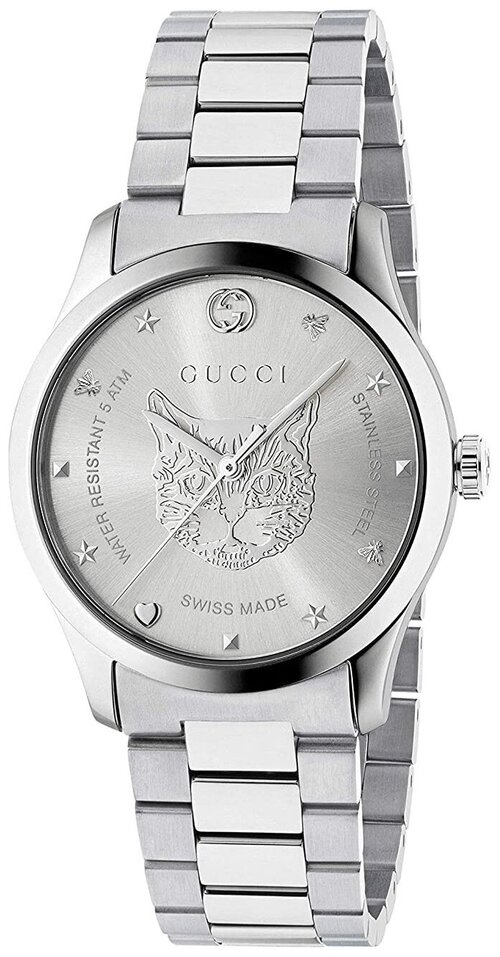 Наручные часы GUCCI Наручные часы Gucci G-Timeless YA1264095, серебряный
