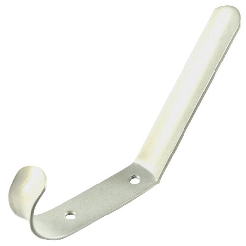 Крючок 2-х рожковый сталь белый 425₽