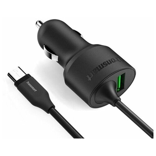 Автомобильное зарядное устройство Tronsmart USB A + USB C зарядное устройство tronsmart wc1t