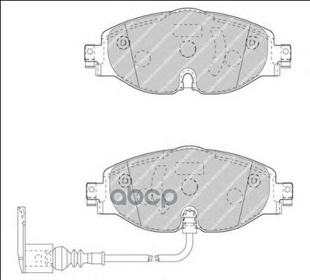 Колодки Тормозные Audi A3/Skoda Octavia/Vw Golf 12-/Passat 14- Передние Vag 5Q0 698 151; Vag 5Q0 698 151 B; Vag 8V0 698 151; .