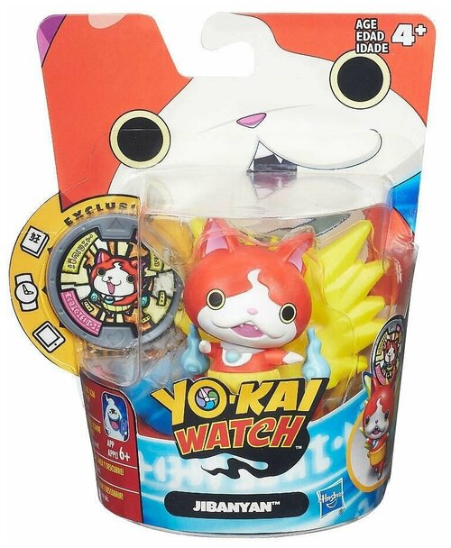 Yo-kai Watch Фигурка JIBANYAN с медалью