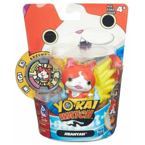 Yo-kai Watch Фигурка JIBANYAN с медалью игровые фигурки hasbro yokai watch йо кай вотч меняющаяся фигурка с медалью