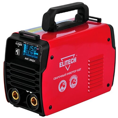 ELITECH Аппарат инверторный сварочный АИС 200ДК E170301400196357 1032200₽