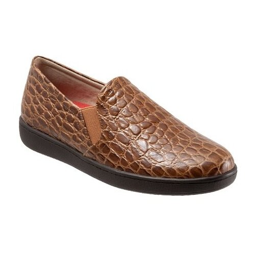 фото Слипоны женские trotters americana- cognaccroco, размер 43 (12n)