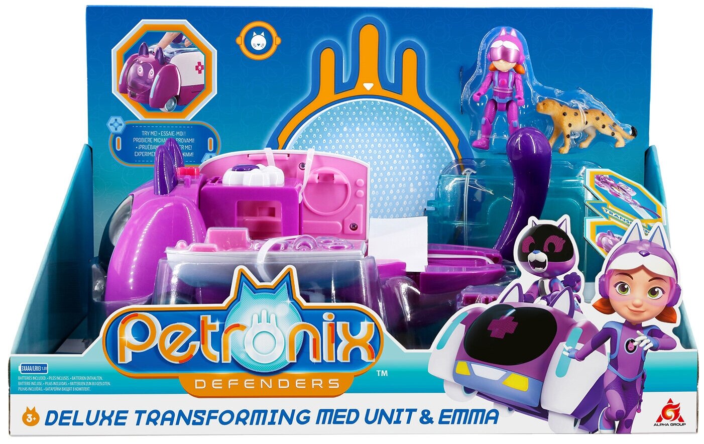 Игровой набор Petronix Мега-трансформер Китти и фигурка 2 в 1 Петроникс - фото №13