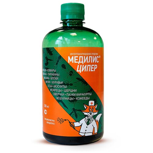 Средство от клещей, комаров и клопов 