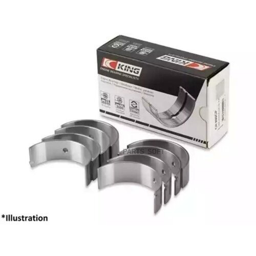 KING CR4633SM03 Вкладыши шатунные PEUGEOT EP6DT/BMW N14B16C (+0.3) (4 пары)