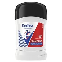 Антиперспирант-карандаш REXONA Men Champions, 50 мл