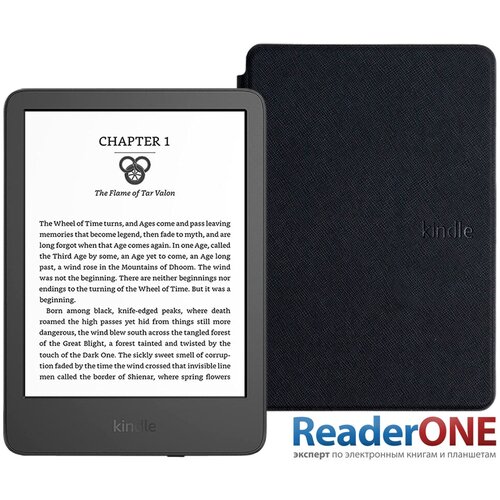 Электронная книга Amazon Kindle 11 16Gb SO Black с обложкой ReaderONE