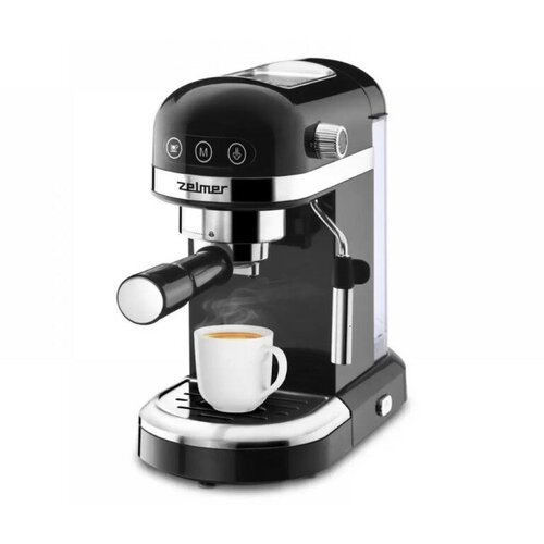 Рожковая кофеварка Zelmer ZCM7295 черный 990000₽