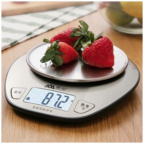 фото Кухонные весы xiaomi senssun electronic kitchen scale ek518 серебристый