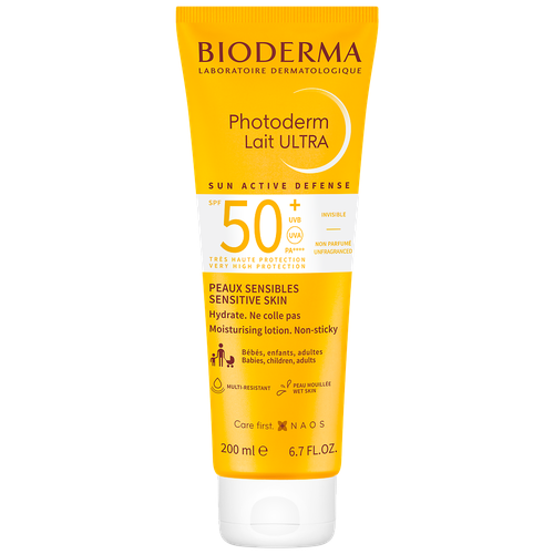 Bioderma Lait ULTRA Солнцезащитное молочко SPF50+ 200 мл 1 шт биодерма фотодерм молочко 100мл