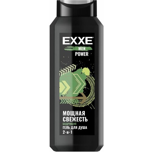 EXXE MEN Гель для душа 2в1 Бодрящий POWER 400 мл exxe men гель для душа 2в1 бодрящий power 400 мл