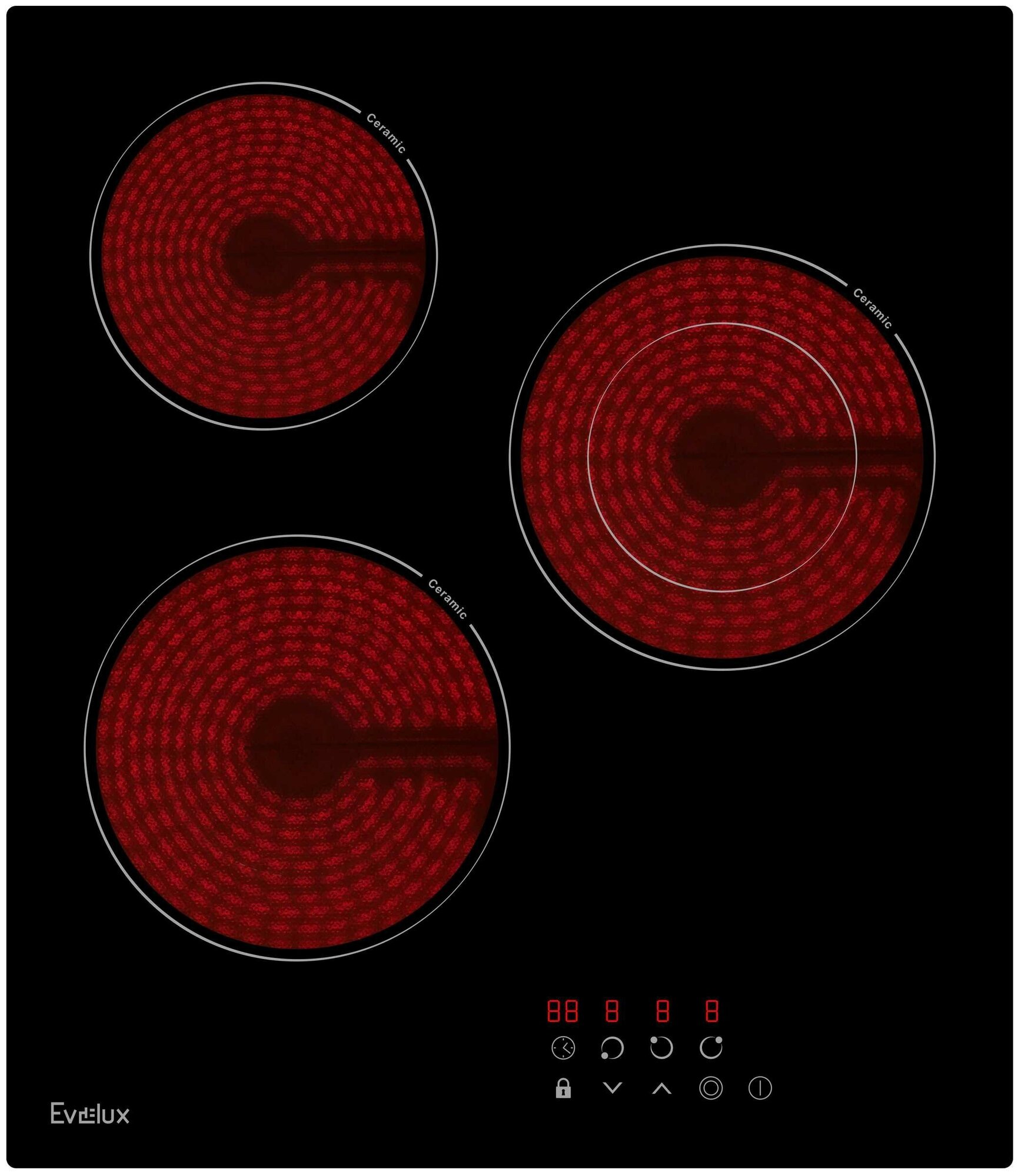 Электрическая варочная поверхность Evelux HEV 431 B