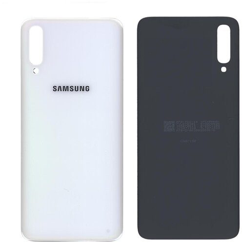 Задняя крышка для Samsung A705F Galaxy A70 (2019) белая гибкий кабель с кнопкой включения и выключения питания для samsung galaxy a70 a705f