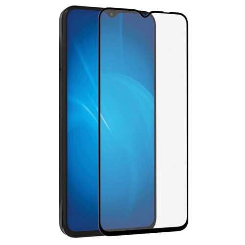 аксессуар закаленное стекло для huawei Закаленное стекло DF для Honor X8 5G / X6 / Huawei Nova Y61 Full Screen+Full Glue Black Frame hwColor-141