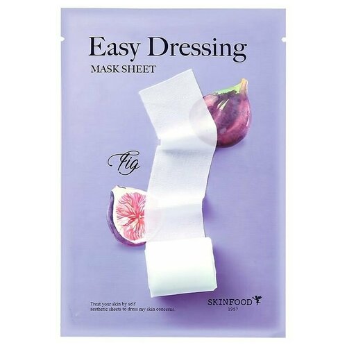 Маска для лица SKINFOOD EASY DRESSING с экстрактом инжира (очищающая) 37 г