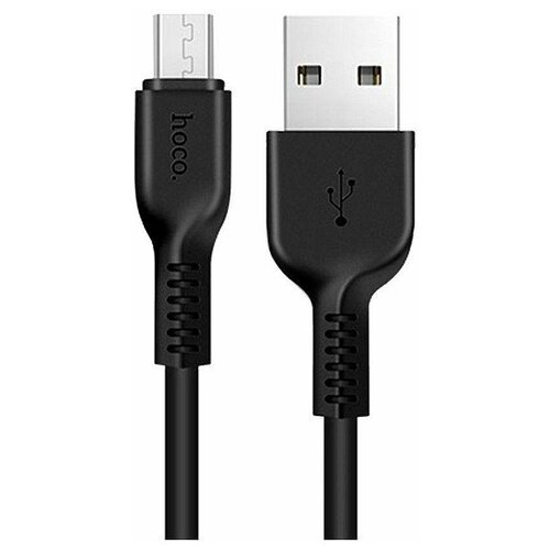 usb кабель micro hoco x34 черный Кабель HOCO X13 Easy (USB - micro-USB) черный