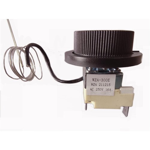 Терморегулятор однополюсный WZA-300E (50-300°С) с ручкой для сковород сэсм, СЭЧ