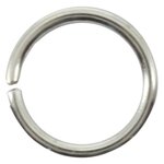 OTH1510 Кольцо соединительное , 0,8*7мм, 30шт/уп (серебро) - изображение