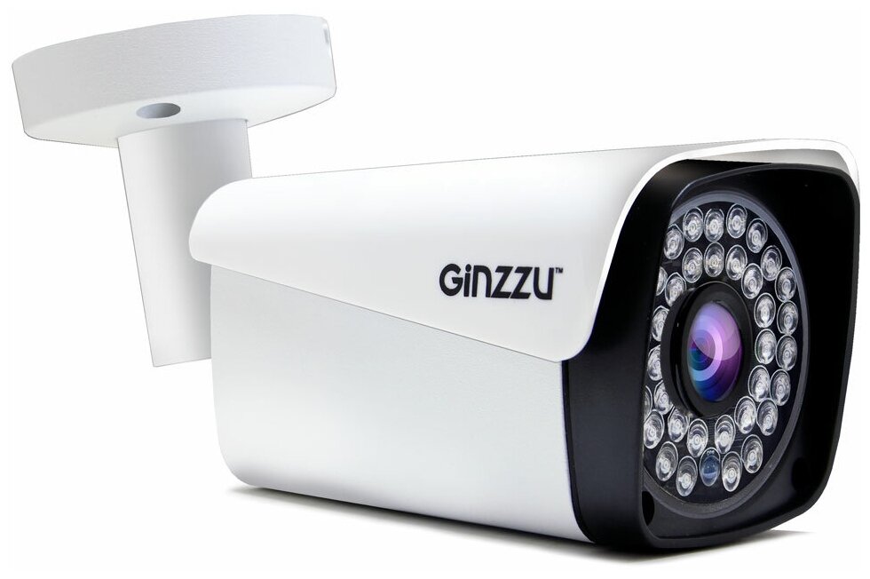 AHD камера видеонаблюдения Ginzzu HAB-2301A 2Mp
