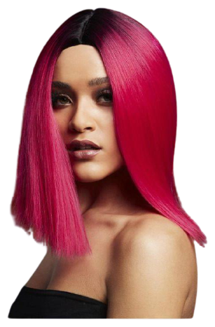 Fever парик из искусственных волос Kylie, magenta pink, размер 52-58 см