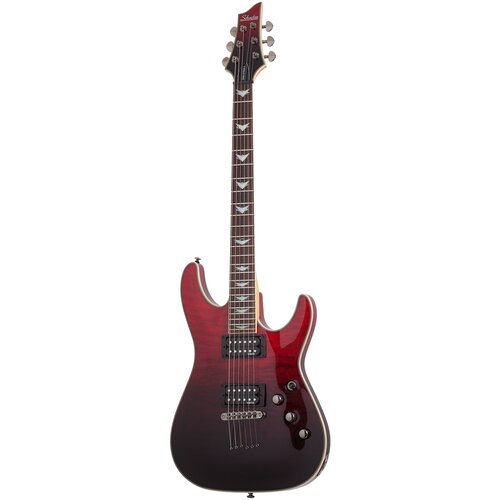 Электрогитара Schecter Omen Extreme-6 BK/RD Fadeburst