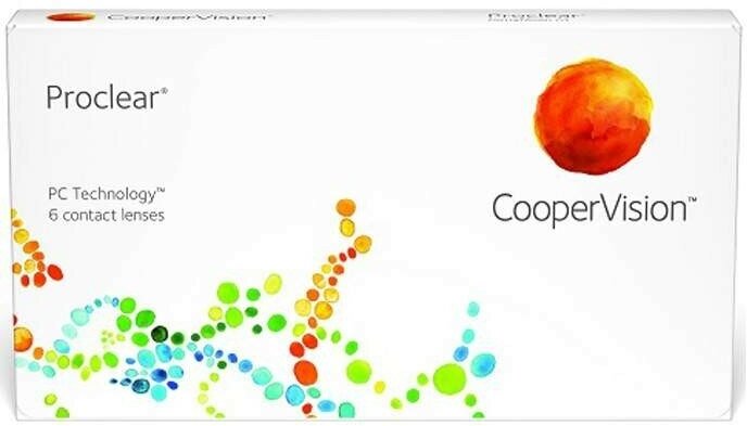 CooperVision контактные линзы Proclear Sphere 6 шт, - 2,50, 8,6