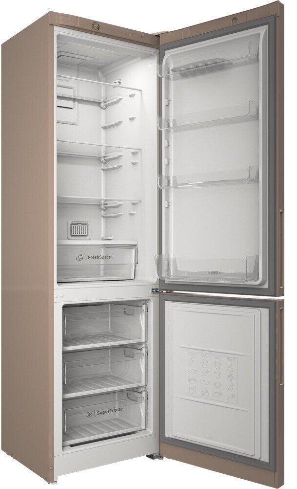 Холодильник INDESIT ITR 4200 E бежевый (FNF) - фотография № 4