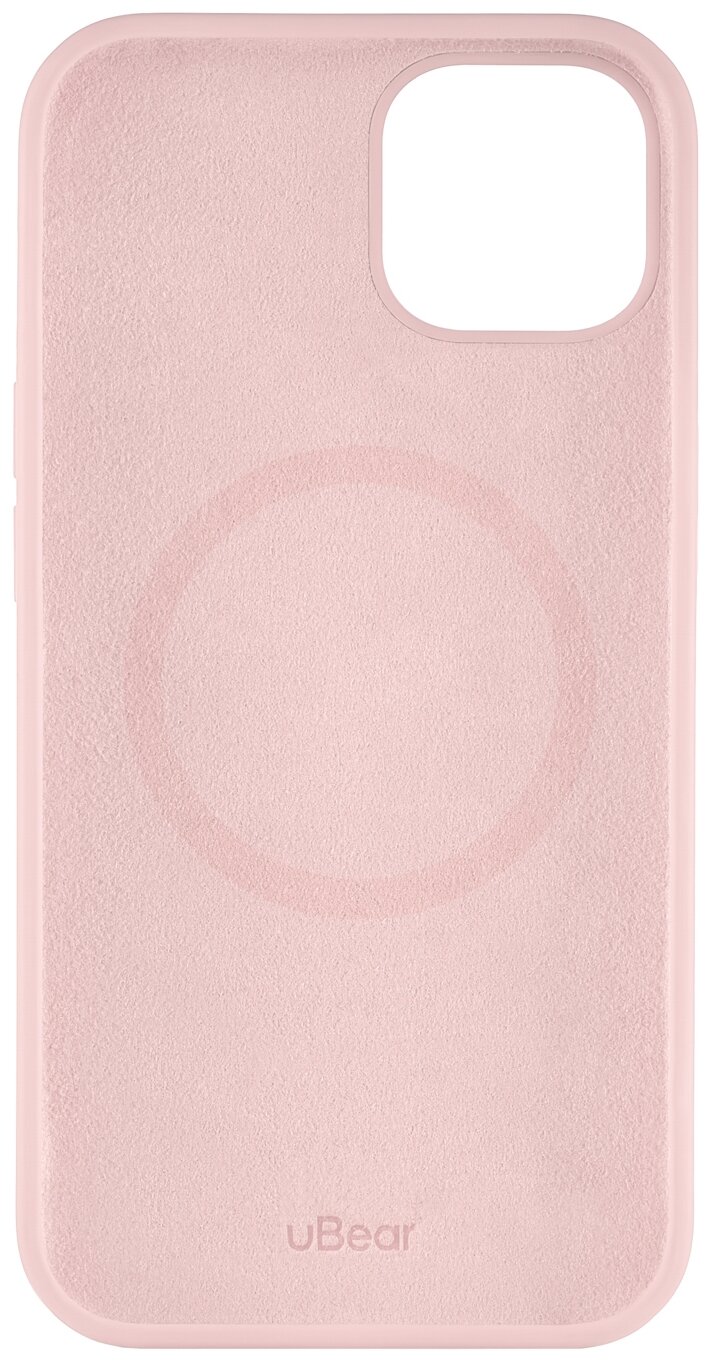 Силиконовый чехол UBEAR для iPhone 13, Touch Mag Сase, MagSafe, защитный, розовый