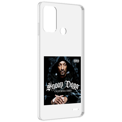 Чехол MyPads Snoop Dogg CALIFORNIA TIMES для ZTE Blade A52 задняя-панель-накладка-бампер