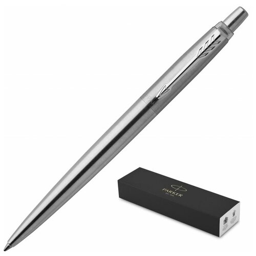 Ручка шариковая PARKER JOTTER STAINLESS STEEL CT синий 0,8мм