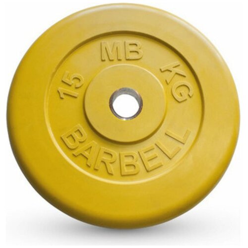 Диск обрезиненный Barbell d 51 мм цветной 15,0 кг диск обрезиненный barbell d 51 мм цветной 1 25 кг