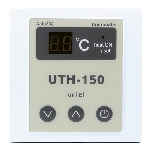 Терморегулятор/термостат UTH-150 до 2000Вт для теплого пола, встраиваемый