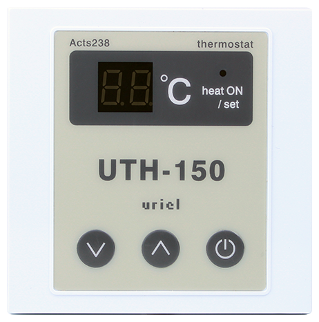 Терморегулятор/термостат UTH–150 до 2000Вт для теплого пола накладной