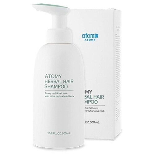 Корейская косметика Atomy. Шампунь для волос Хербал Aтоми.