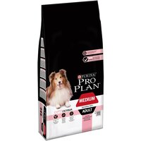 Pro Plan Medium Adult Sensitive Skin для взрослых собак средних пород Лосось, 14 кг.
