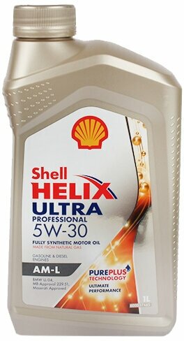 Масло моторное SHELL HELIX ULTRA AM L 5W30 1л SN/CF