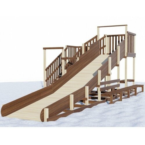 Детская игровая площадка зимняя Markvel Snow Crystal 1