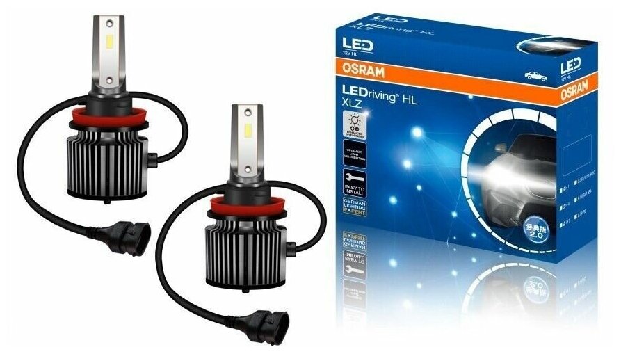 Светодиодная LED лампа H11 Osram LEDriving HL XLZ 2.0 H11/H8/H9/H16 2шт. F6211CW